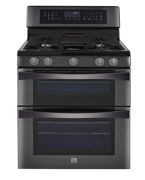 kenmore elite double oven gas range
